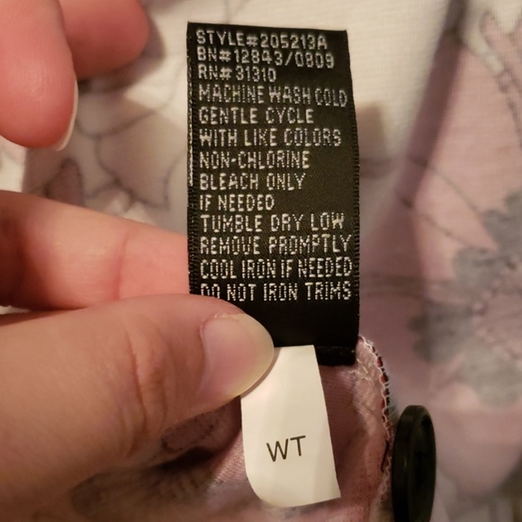 Red flowery Blazer - Picture 5 of 5